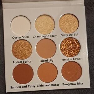 Gold & Neutral Eyeshadow Palette - Beach Club Babe